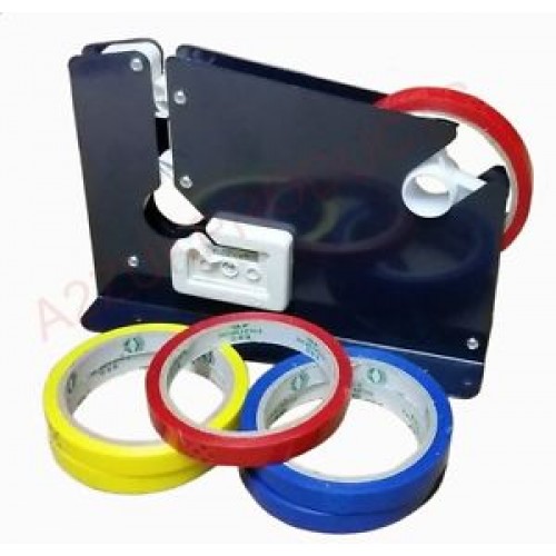 Tape Dispenser ( E7R Blue ) Bag Sealer For 9mm Tape