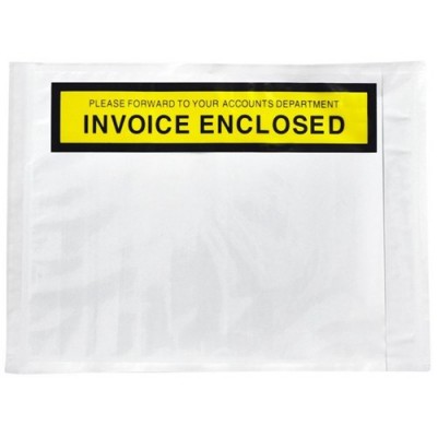 Pouches  - Invoice Enclosed           115mm x 150mm 1000/Box
