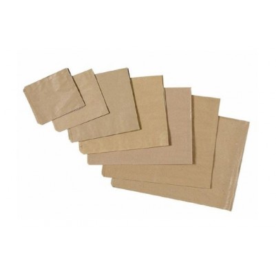 Paper Bag - Brown Flat #  4          210x240mm 1000/Pk