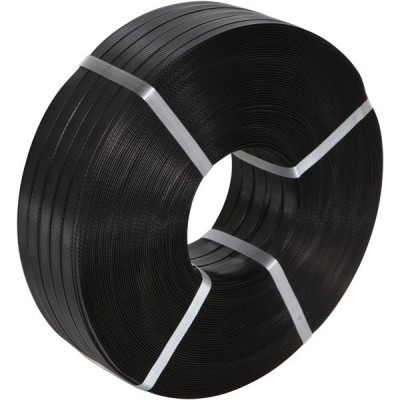Strapping Hand Roll Black 19mm x 1000m H/Duty PP 330KG-BS Strapping Hand Roll Black 19mm x 1000m H/Duty PP 330KG-BS