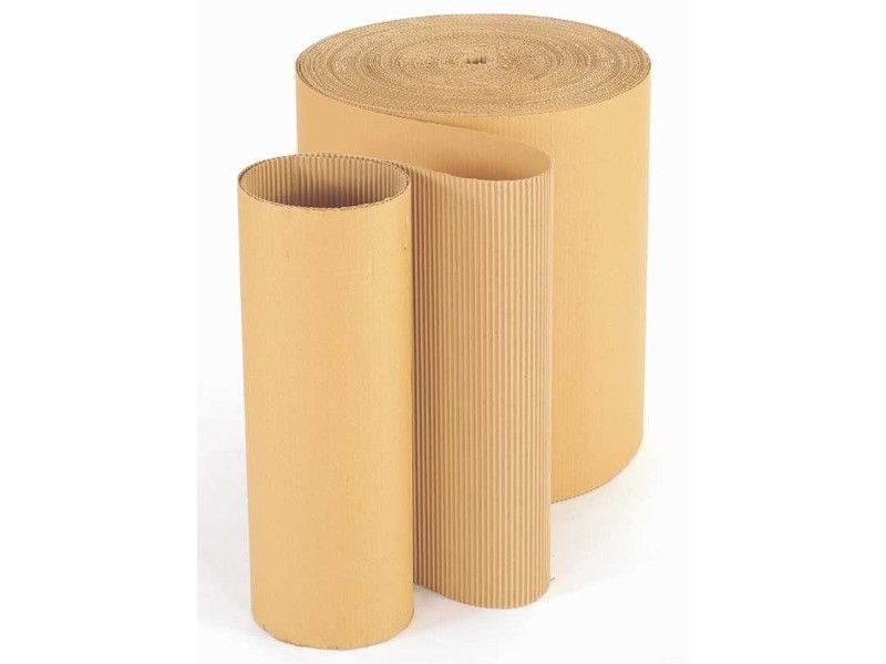 Corrugated Paper Sheets 5pcs 27-inch x 20-inch Brown Cardboard for