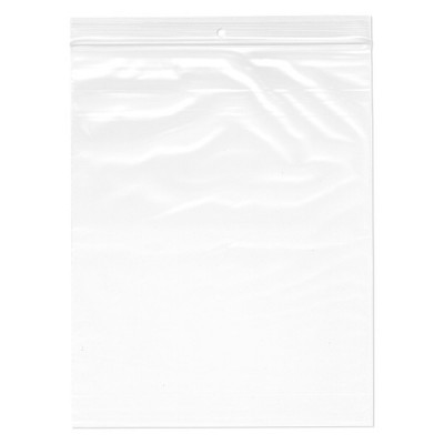 Reseal Bag - Clear Strip 200mm x 255mm 100/Pack 2000/Carton