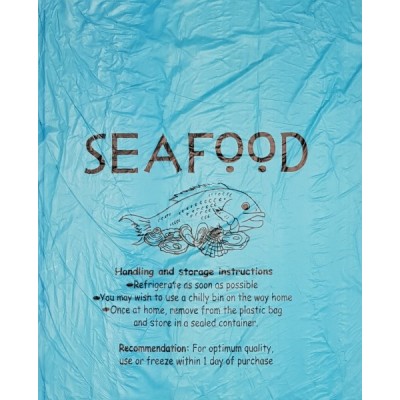 Seafood Ptd Roll Bag ( Large ) 300x150x600 500/Roll 4/Carton