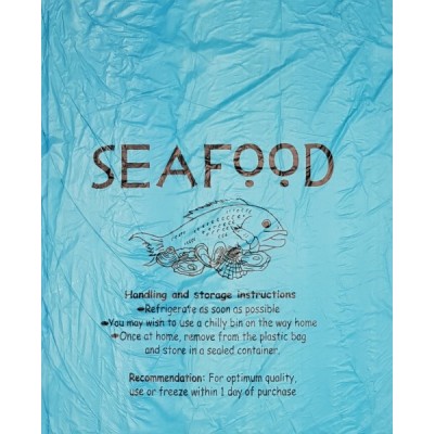Seafood Ptd Roll Bag ( Large ) 300x150x600 500/Roll 4/Carton Seafood Ptd Roll Bag ( Large ) 300x150x600 500/Roll 4/Carton