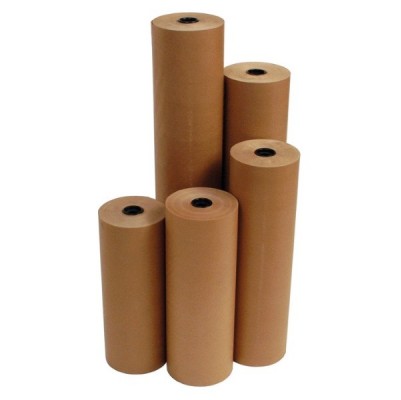 Paper Roll -   600mm wide   80gsm Brown 250m/roll