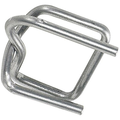 Strapping Buckles Metal 19CB for PP Strap  ( **100/Pack** ) Strapping Buckles Metal 19CB for PP Strap  ( **100/Pack** )