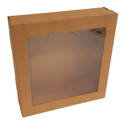 Window Box & Lid - Small 225x225x60mm 100/CTN (Pack of 10)