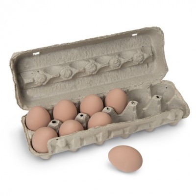Egg Cartons - Plain Grey 1 Dozen ( 1/2 Carton 70/Ctn )