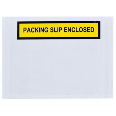 Pouches  - Packing Slip Enclosed  115mm x 150mm 100/Pack
